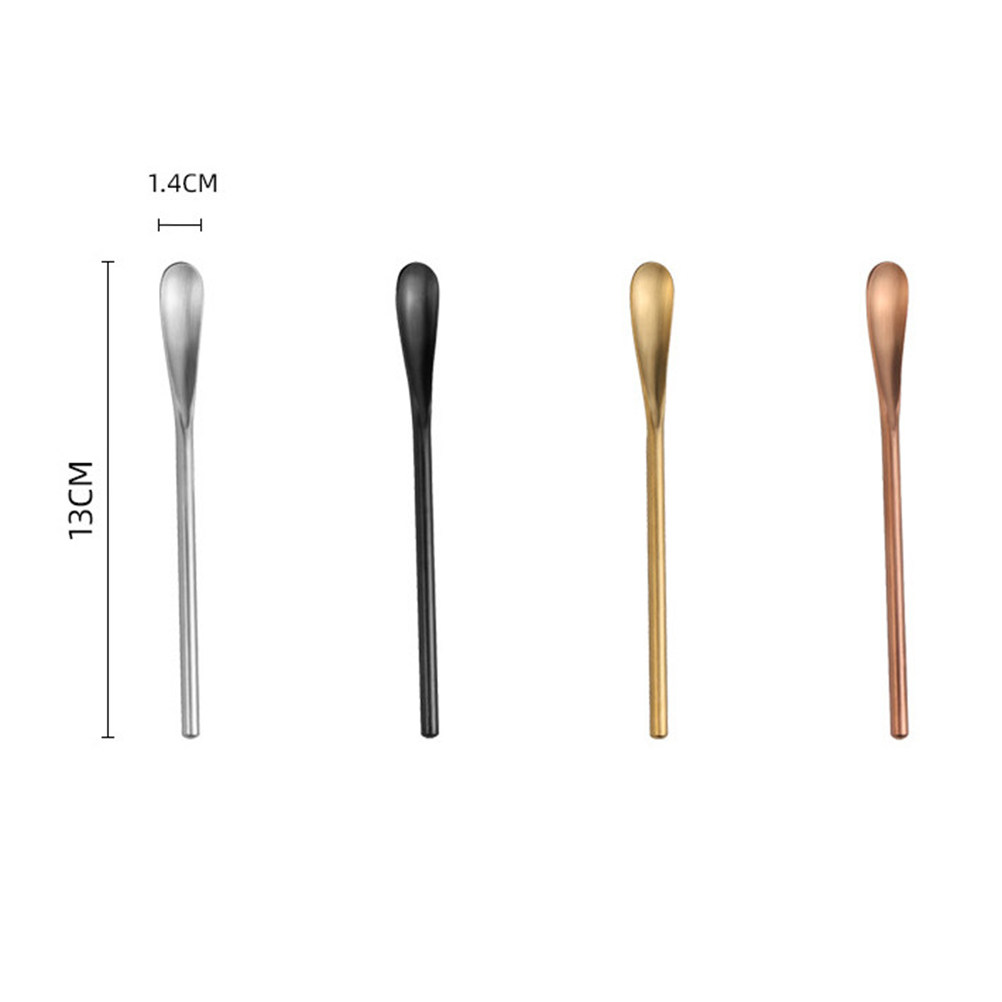 2個セット ステンレス製攪拌スプーン ロング・ショートハンド - Bar Spoon Twisted のレビューと価格