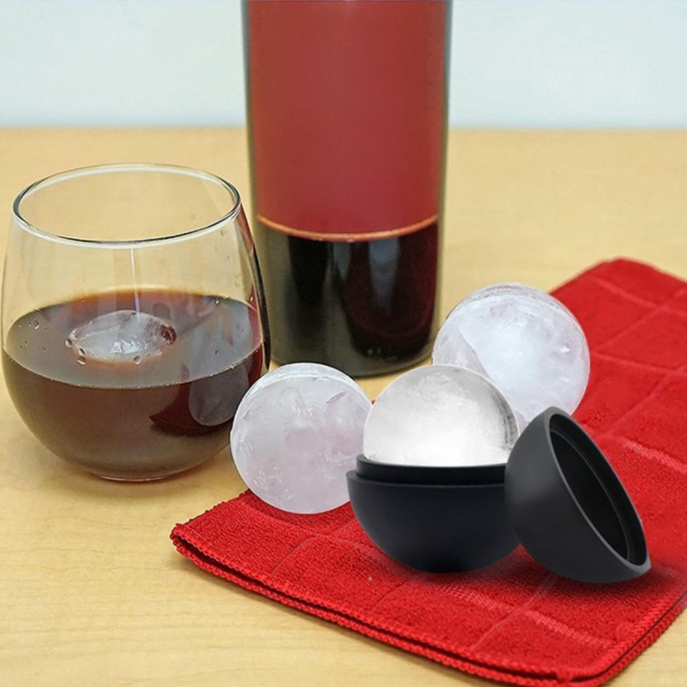 簡単に取り出せるシリコン製球形製氷皿 蓋付き 食品グレードの - Ice Mold Sphere のレビューと価格