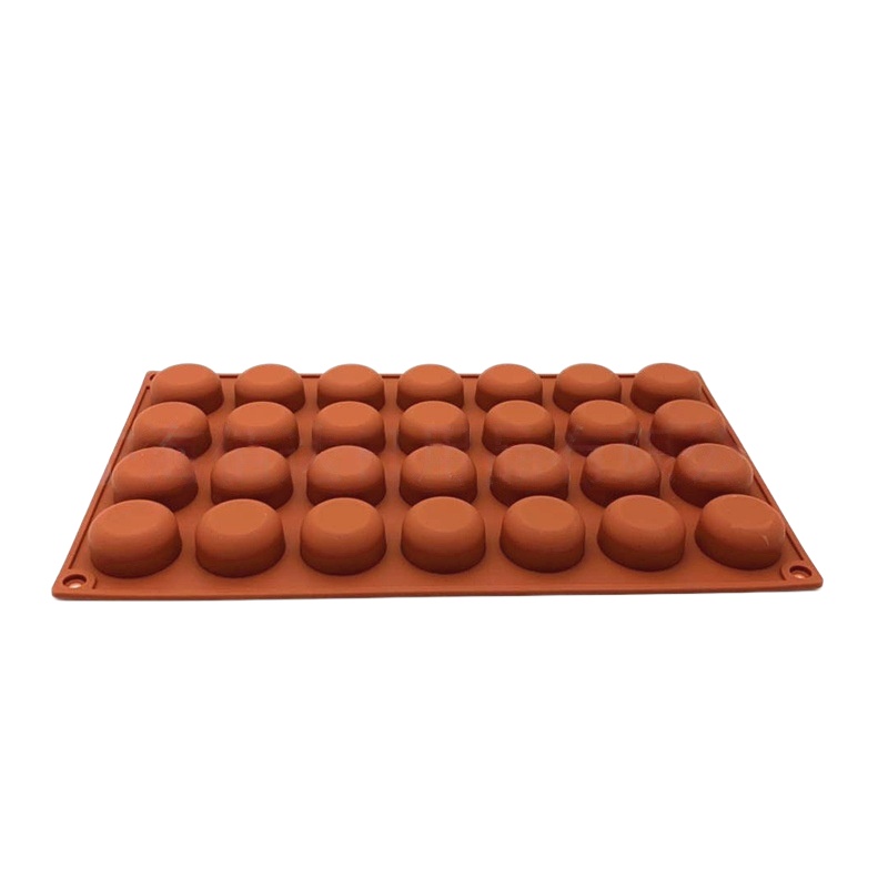 食品グレード28個取り半球シリコンチョコレート型耐熱性簡単リ - Ice Mold Sphere のレビューと価格