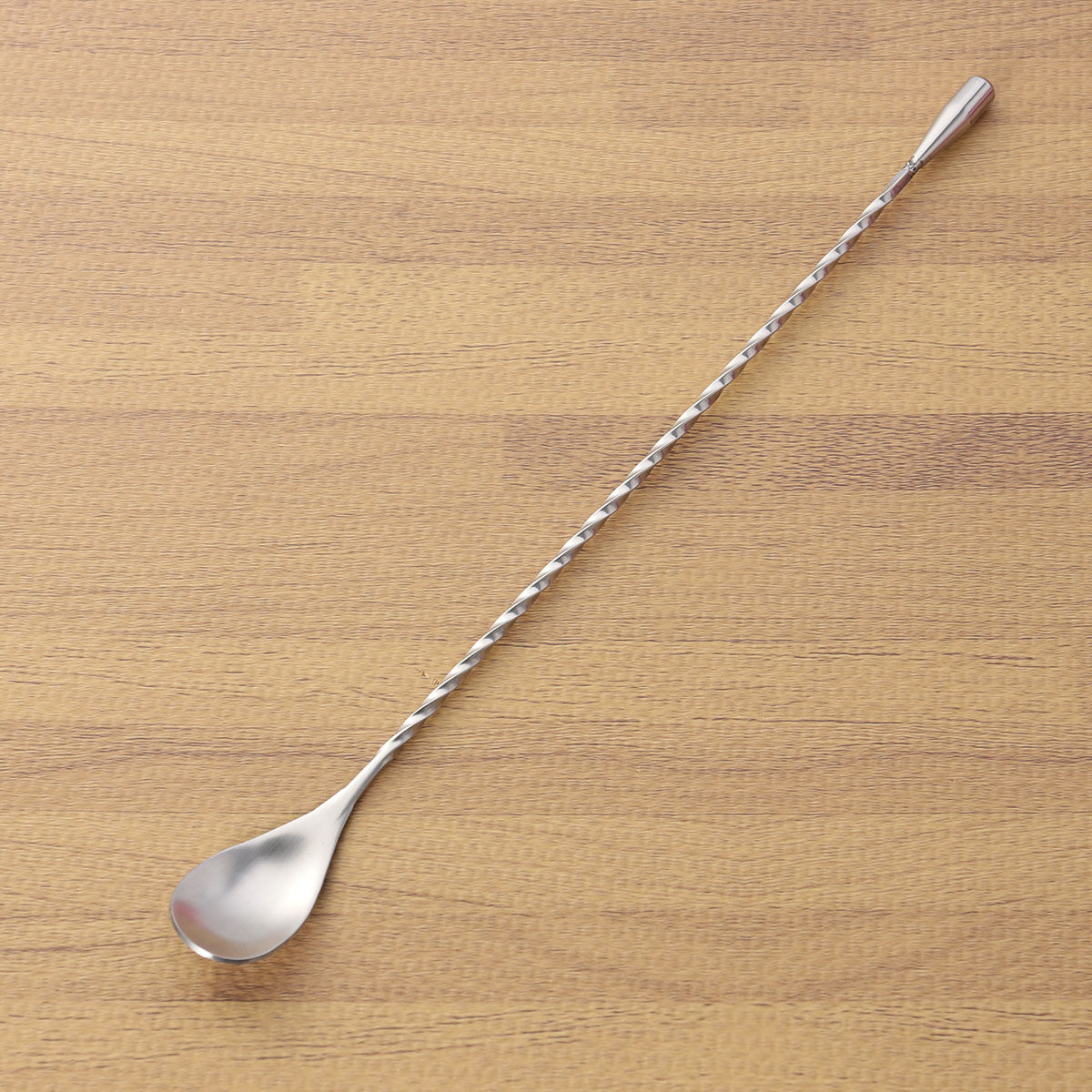 304ステンレス製カクテルピック、ネジ付きバースプーン、ツイ - Bar Spoon Twisted のレビューと価格