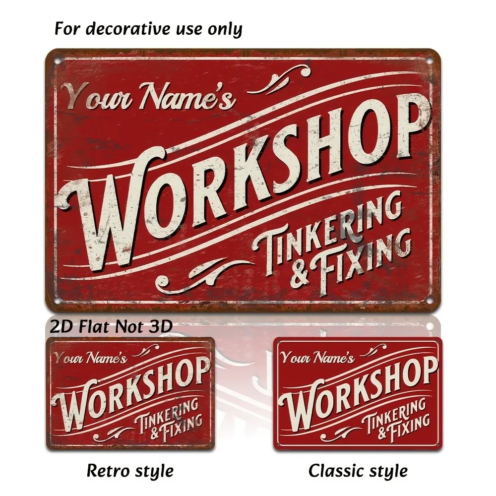 カスタマイズされた金属製サイン、ヴィンテージ風ウォールアート - Home Bar Signs のレビューと価格
