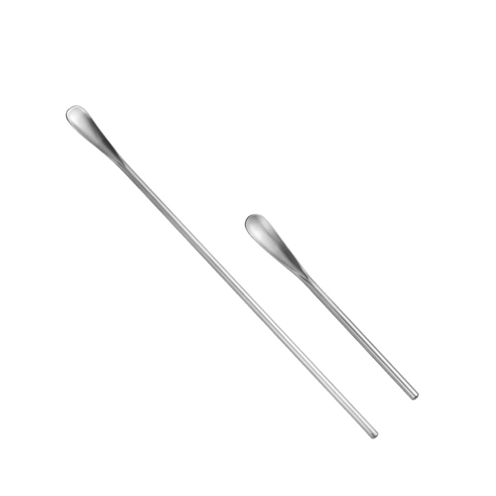 2個入りステンレス製カクテルスプーン、ファッショナブルなツイ - Bar Spoon Twisted のレビューと価格