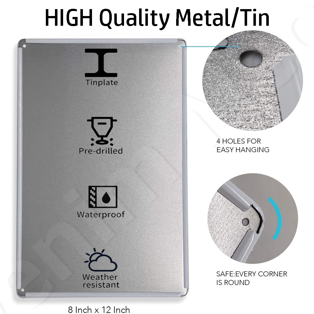 Doobie Den Lit Metal Tin Sign、 - Home Bar Signs のレビューと価格