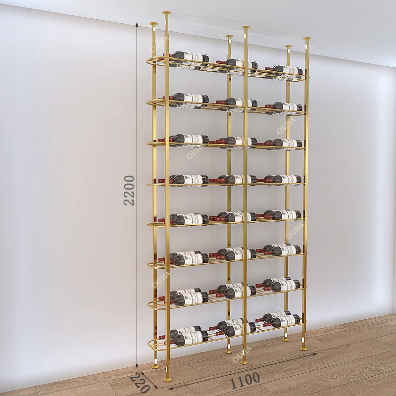カスタムメタルバーレストラン鉄/アルミ/ステンレス製ディスプ - Home Bar Shelves のレビューと価格